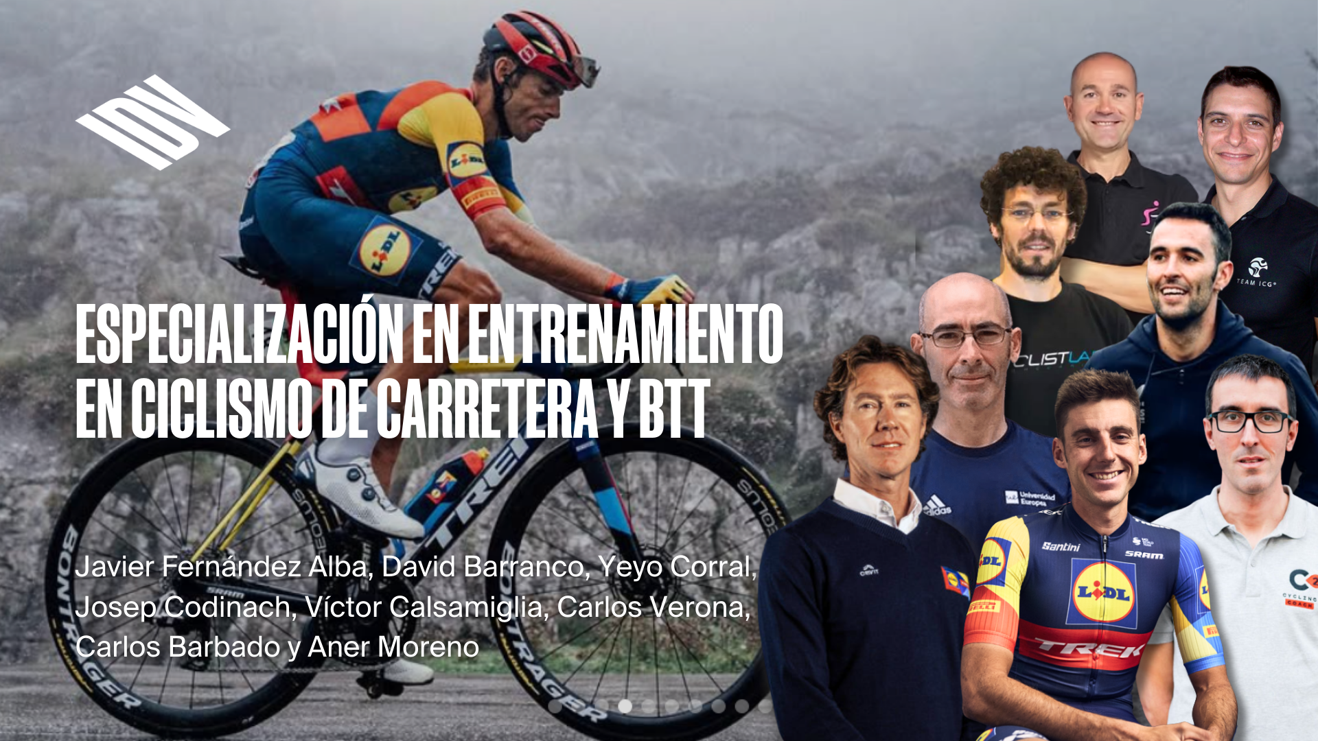 Especialización en Entrenamiento en Ciclismo de Carretera y BTT.